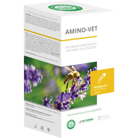 AMINO-VET–substytut-pyłku-pszczelego- 0,5l