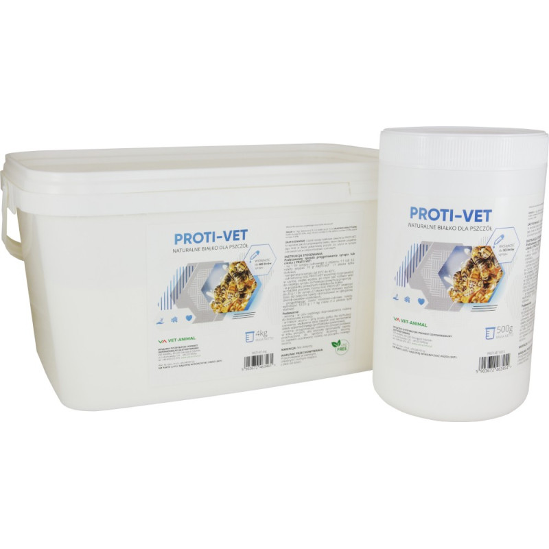 PROTI-VET – naturalne białko dla pszczół 0,5 kg PROTI-VET – naturalne białko dla pszczół 0,5 kg