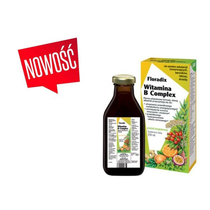 Floradix Witamina B Complex 250ml Floradix Witamina B Complex 250ml