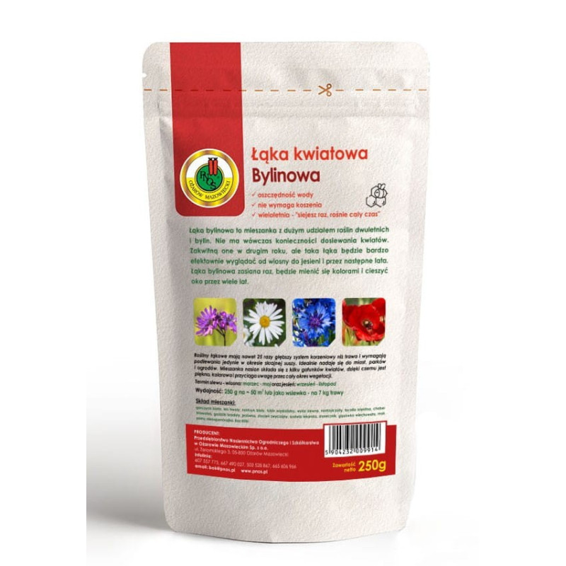 ŁĄKA KWIATOWA BYLINOWA-PNOS 250G ŁĄKA KWIATOWA BYLINOWA-PNOS 250G