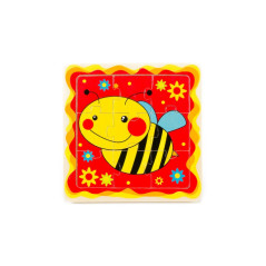 Puzzle 9 elementów - pszczoła