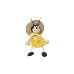 Wiosenna figurka - Pszczoła z kapeluszem