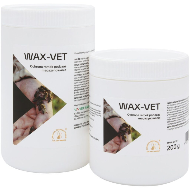 copy of WAX-VET 500g - ochrona ramek podczas magazynowania copy of WAX-VET 500g - ochrona ramek podczas magazynowania