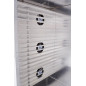 Dekrystalizator - Glasbord: 2 pojemniki 45 kg, 100 słoików, 3 kraty na słoiki