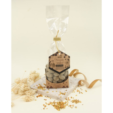 Kawa w gorzkiej czekoladzie z pyłkiem kwiatowym – 100 g