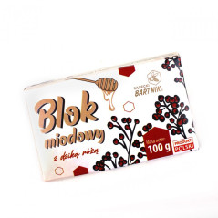 Blok czekoladowy z dziką różą 100g