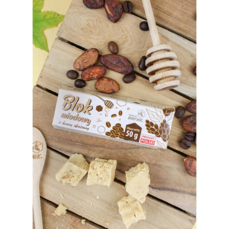 Blok czekoladowy z kawą zbożową 50g