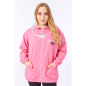 Bluza rozpinana standard - kolor różowy