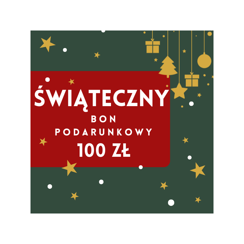 Świąteczny Bon Podarunkowy 100zł Świąteczny Bon Podarunkowy 100zł