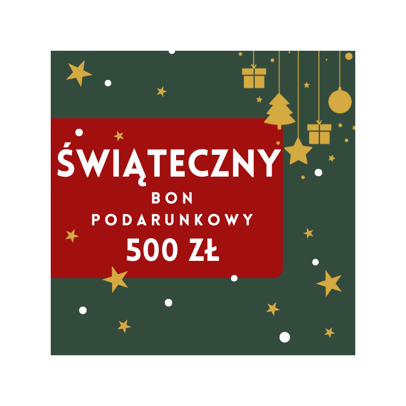 Świąteczny Bon Podarunkowy 500zł