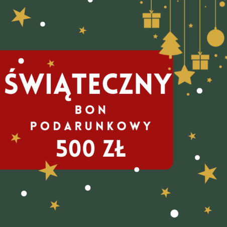 Świąteczny Bon Podarunkowy 500zł