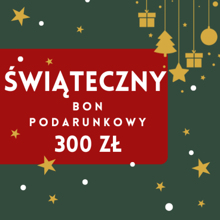 Świąteczny Bon Podarunkowy 300zł