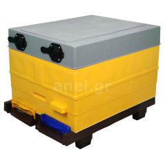 Zestaw ula jednoczęściowego ANEL i ruchomej wentylowanej podstawy Langstroth